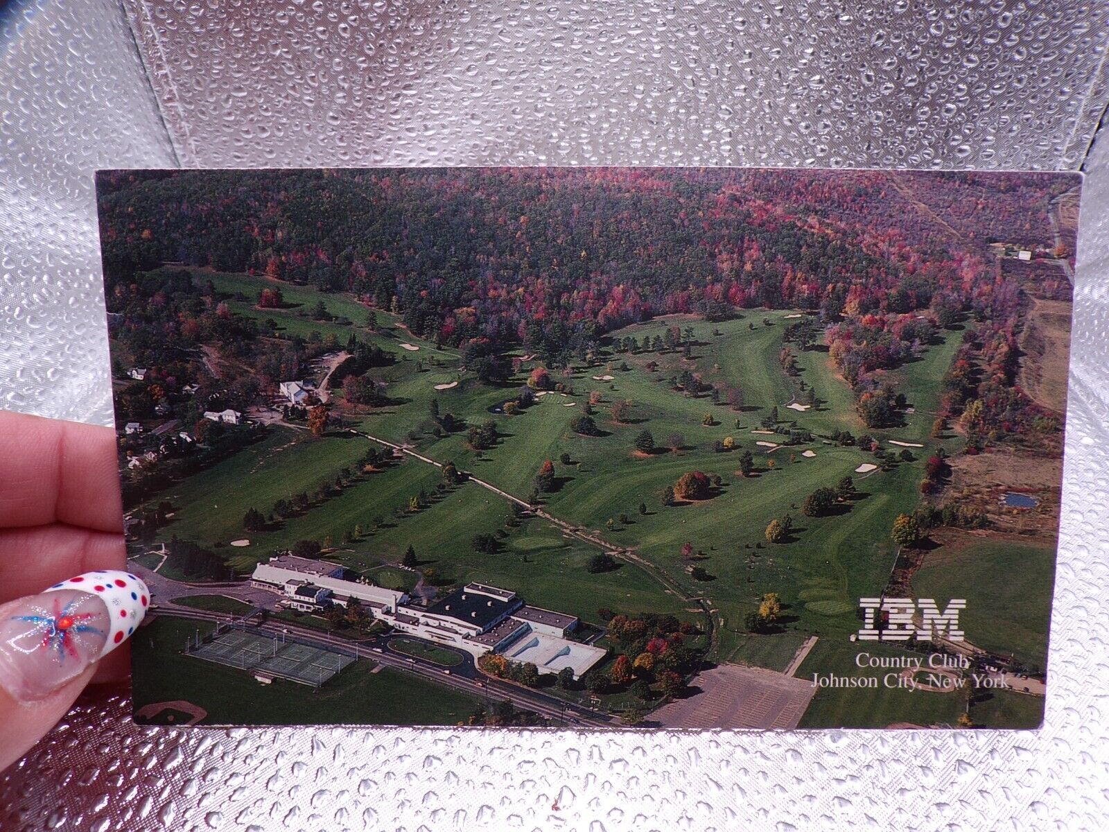 VTG IBM Country Club Golf Score Card Johnson City NY