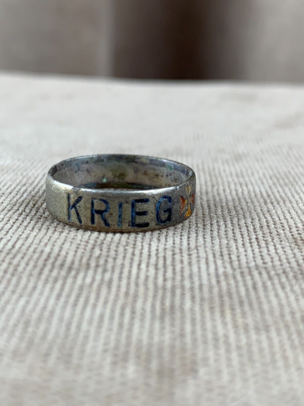 WWII. WW2. Ring of a German soldier. WWI