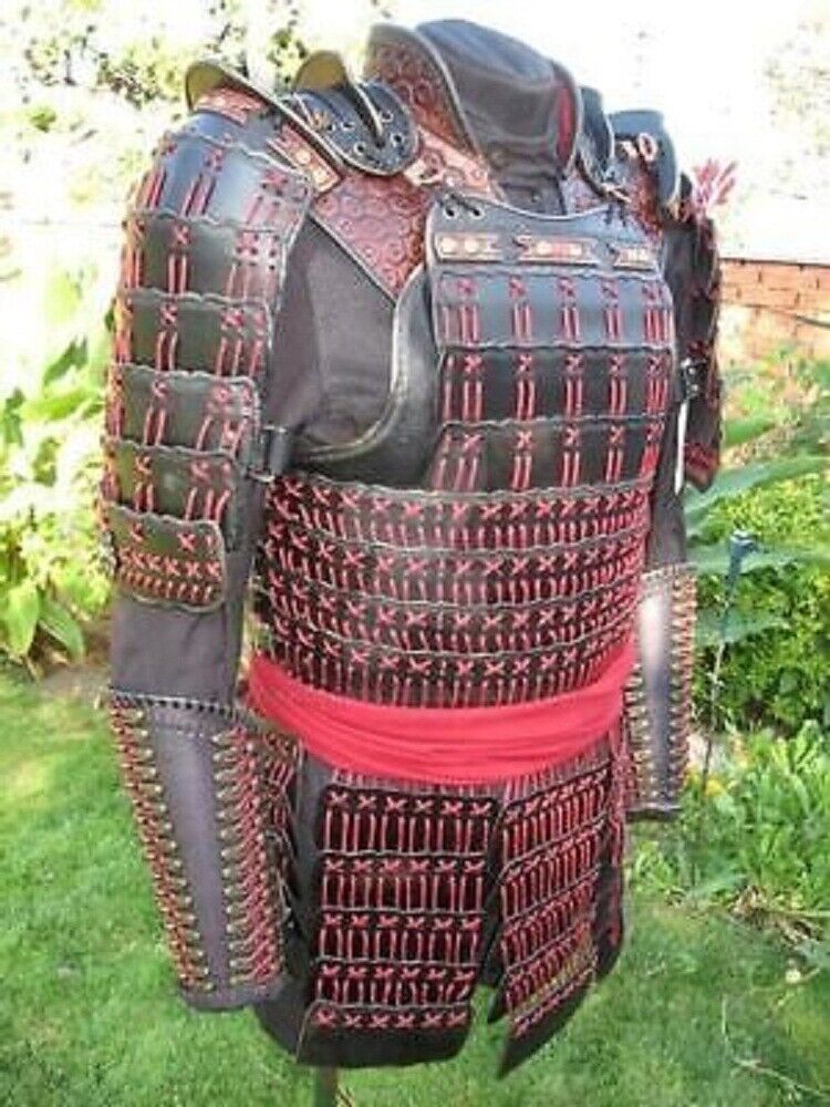 Medieval Samurai Armor Ninja Breastplate Leather Lamellar