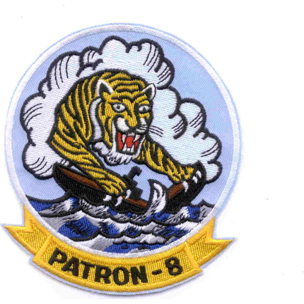 VP-8 Patrol Squadron Tiger Patch