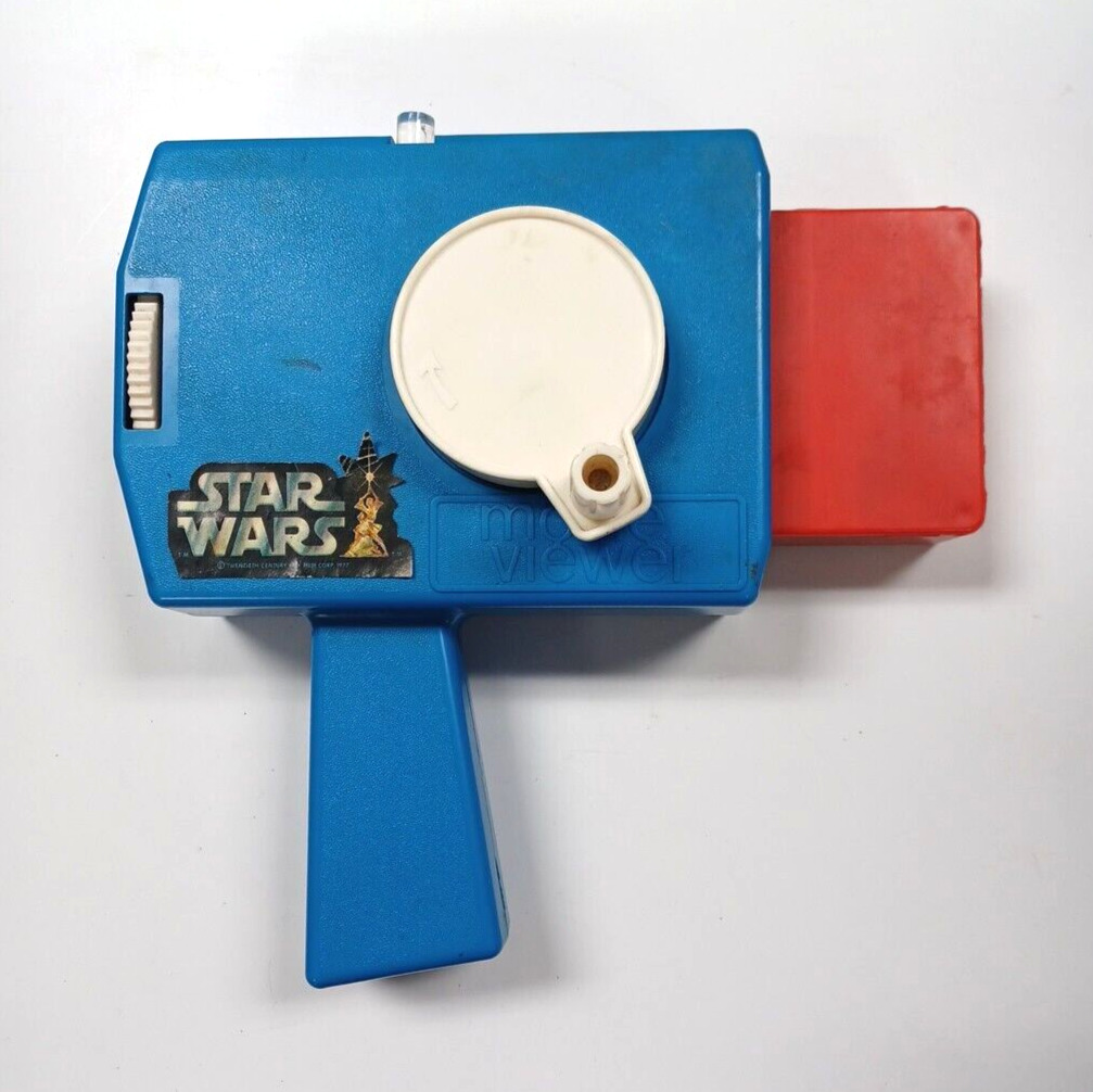 Vintage 1977 Star Wars Kenner Movie Viewer - May the Force be with You - Works