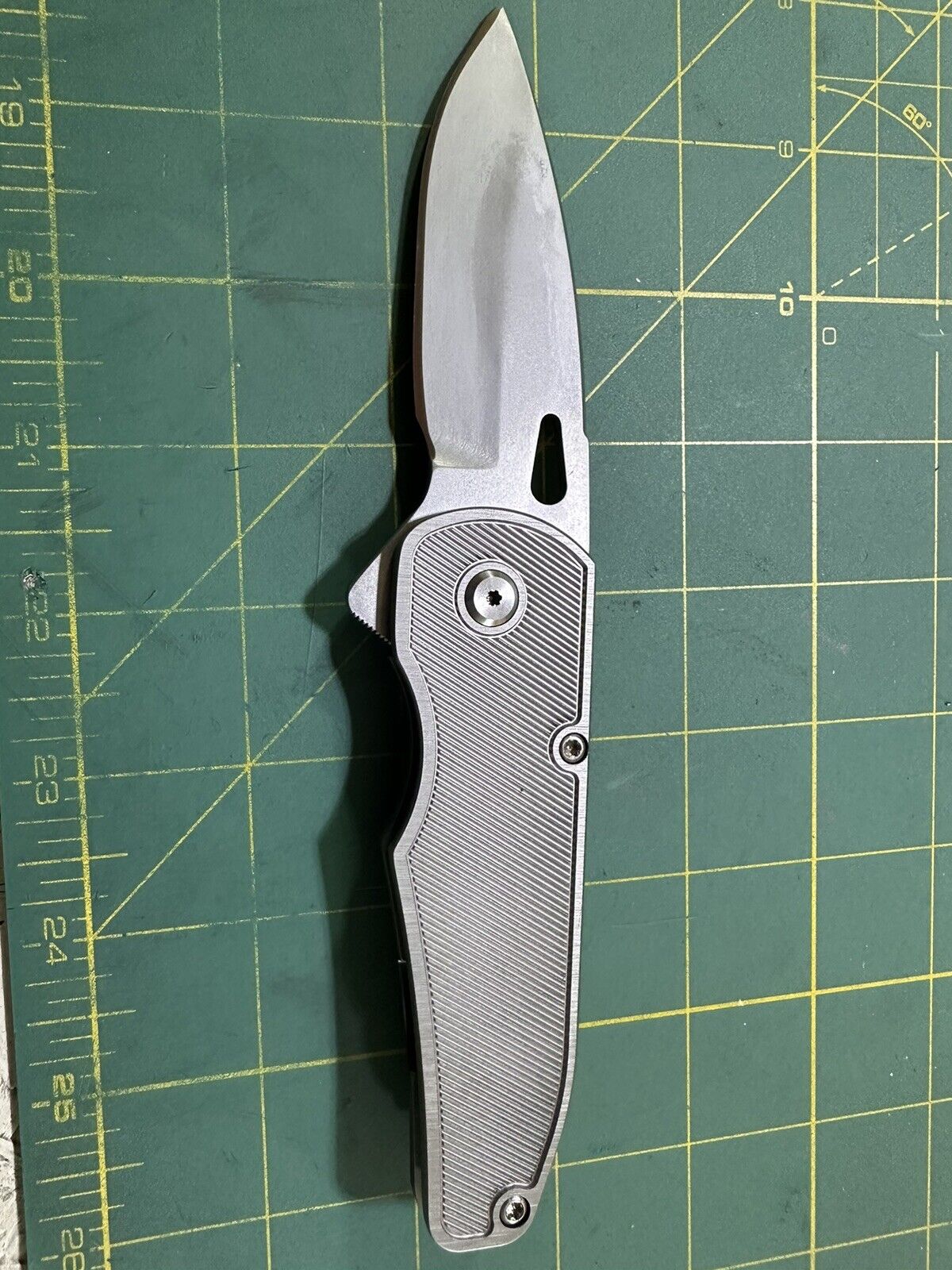 Custom Titanium Flipper Knife