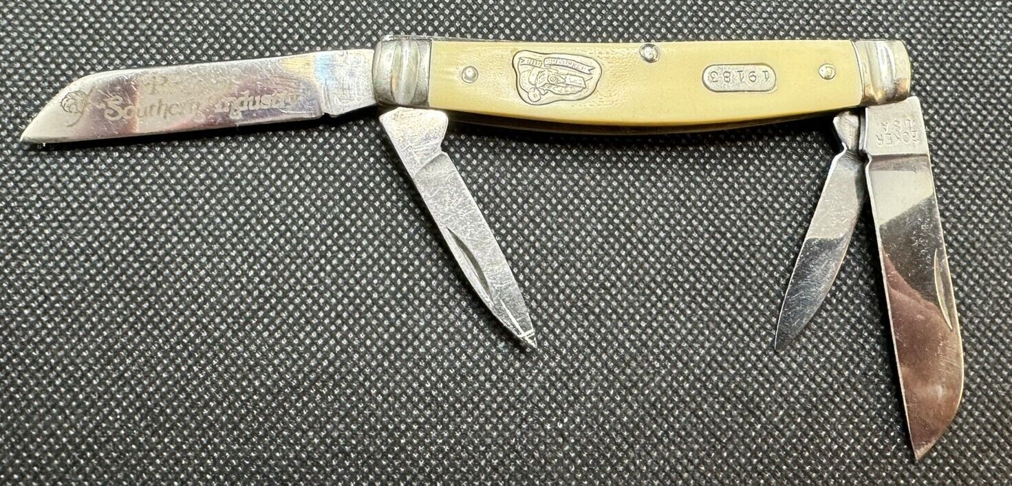 BOKER TREE BRAND Knife Made In USA The Cotton Gin Great American Story