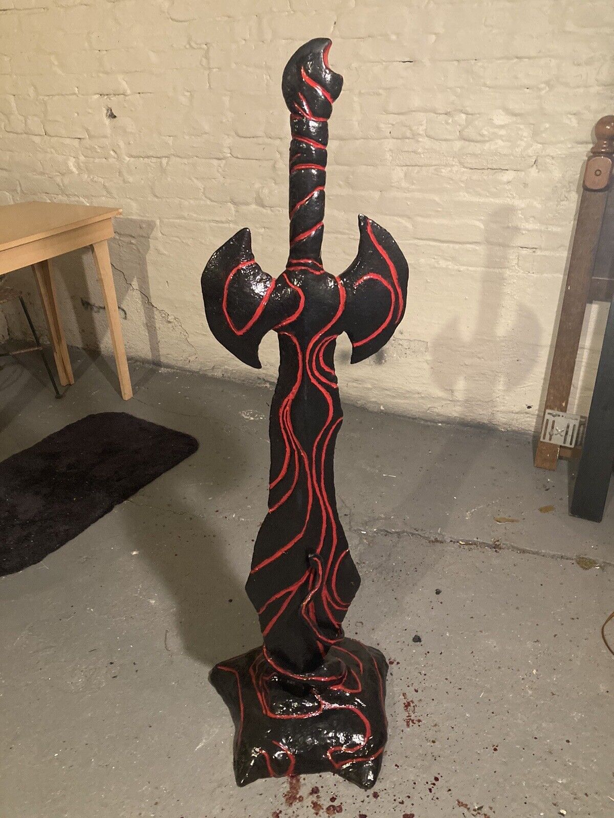 King In Black Necrosword Cosplay Marvel Venom With Sword Stand New