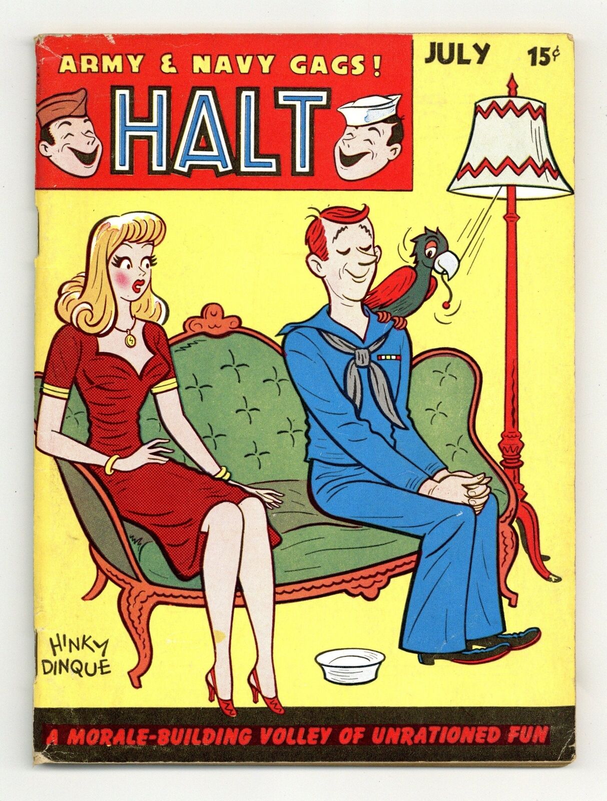 Halt Digest Vol. 4 #8 VG+ 4.5 1945