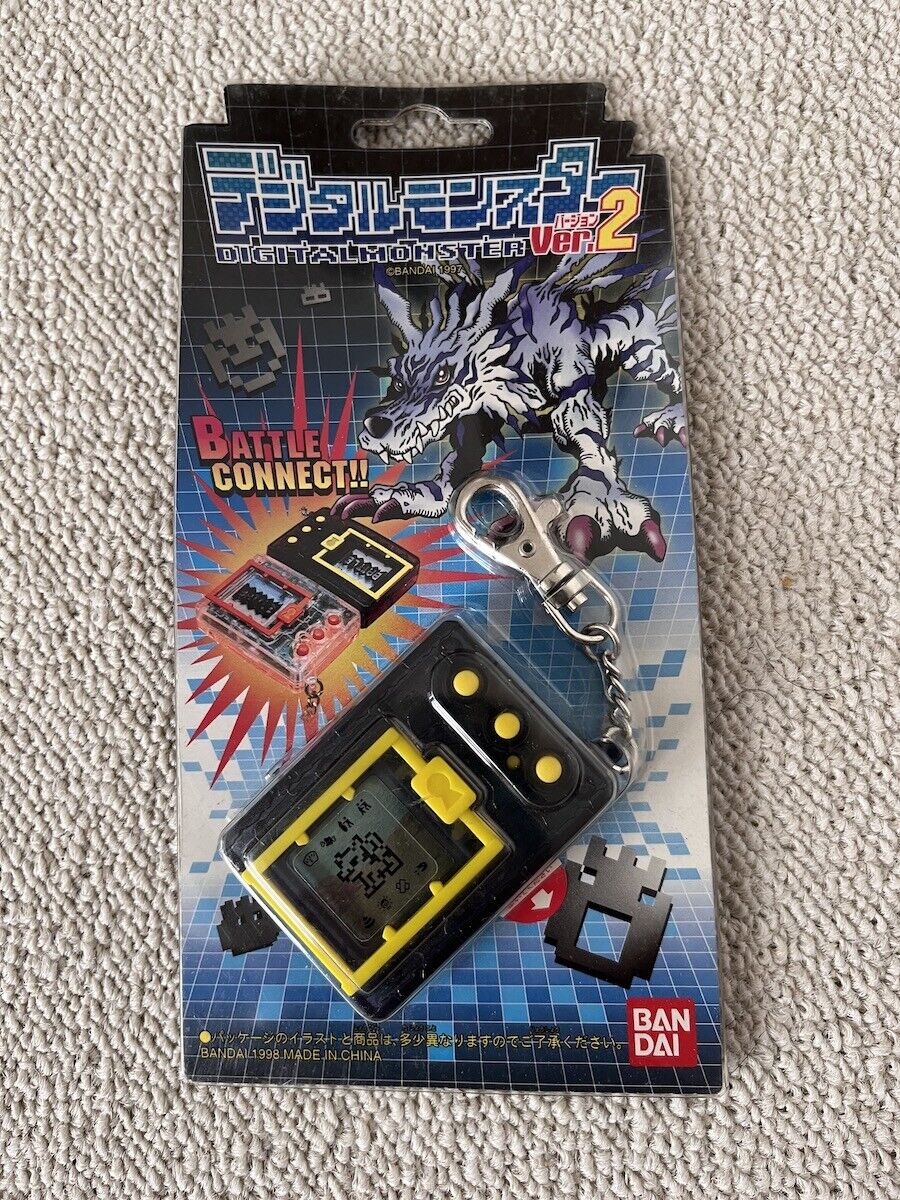 Bandai Digimon Pendulum Ver.2 Digital Monster Clear Black / Yellow Very Rare