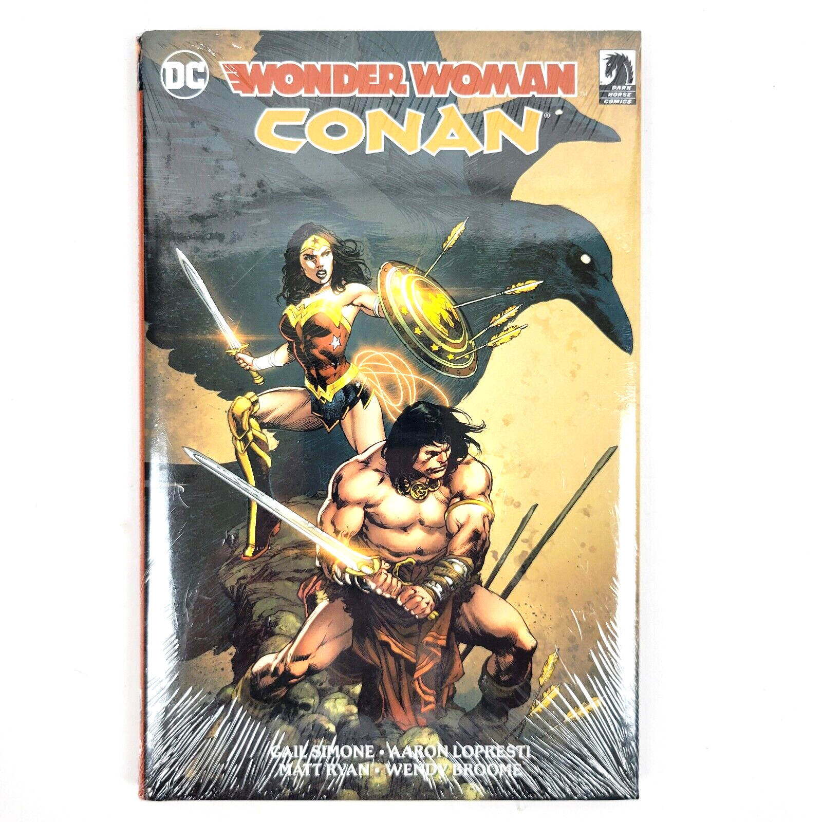 Wonder Woman / Conan by G. Simone (DC Comics, August 2018, Hardcover) SEALED