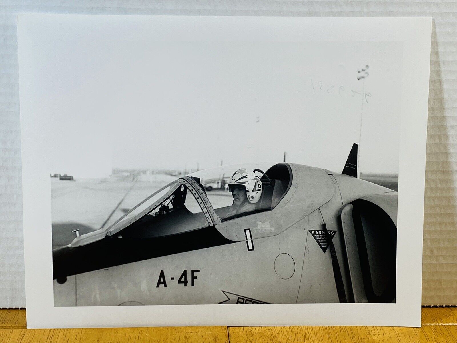 Douglas A-4F Skyhawk NAVY JET WITH PILOT STAMPED C-105630