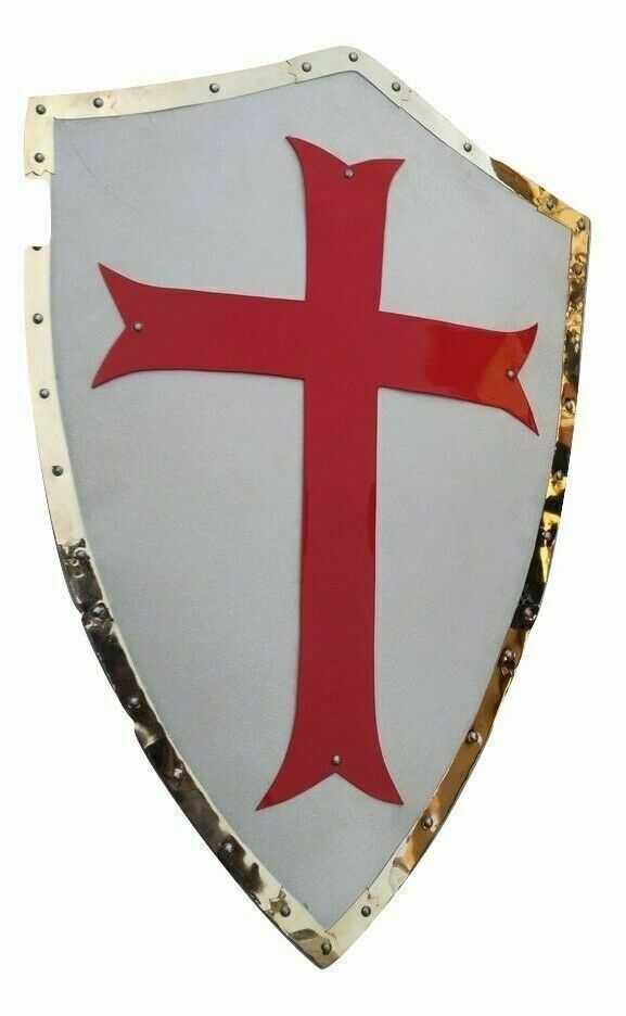 Medieval 28 Inch Templar crusader warrior protector and role play shield HSS79