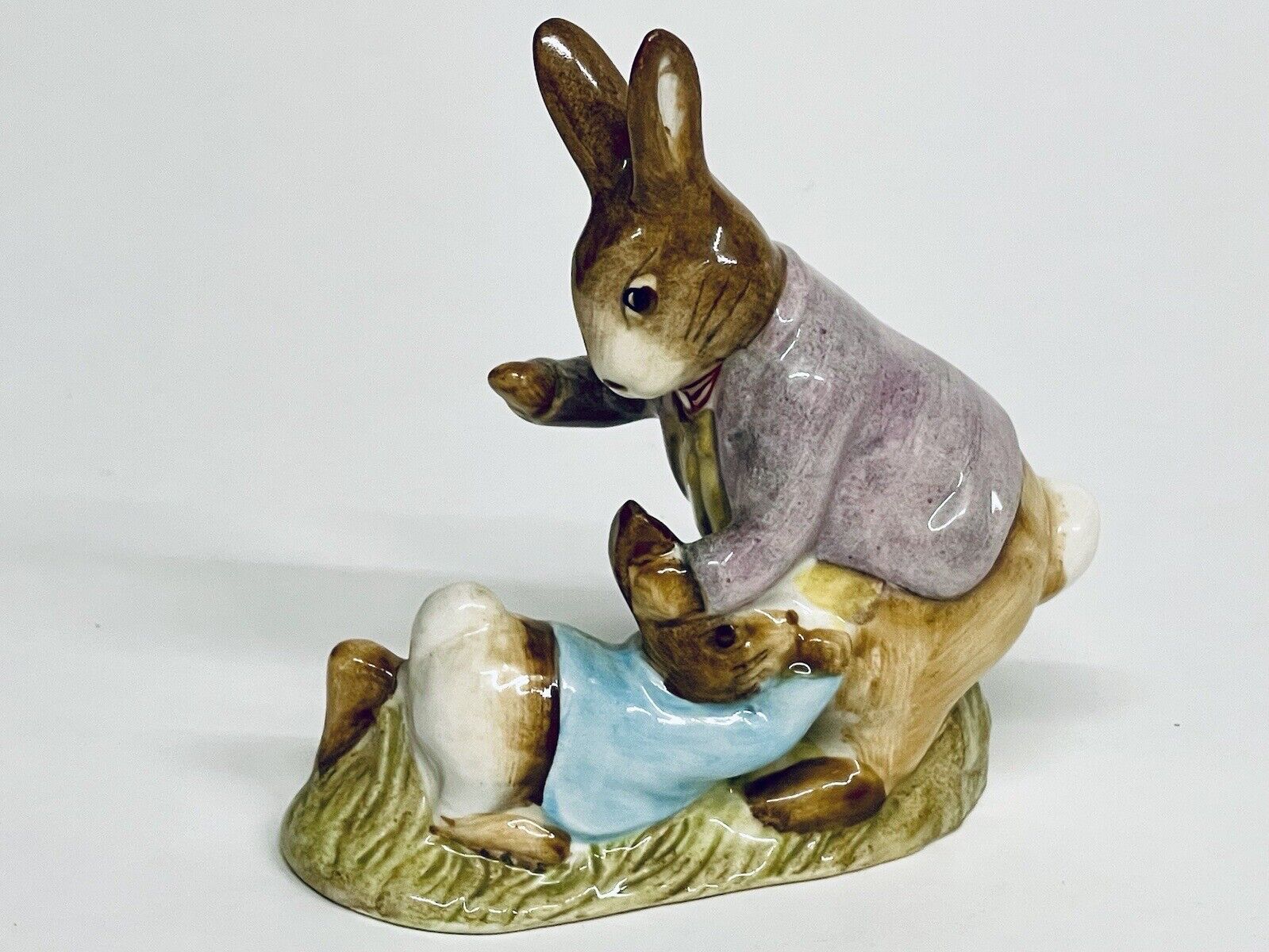 Marvelous Vintage 1975 Beatrix Potter Mr. Benjamin Bunny & Peter Rabbit