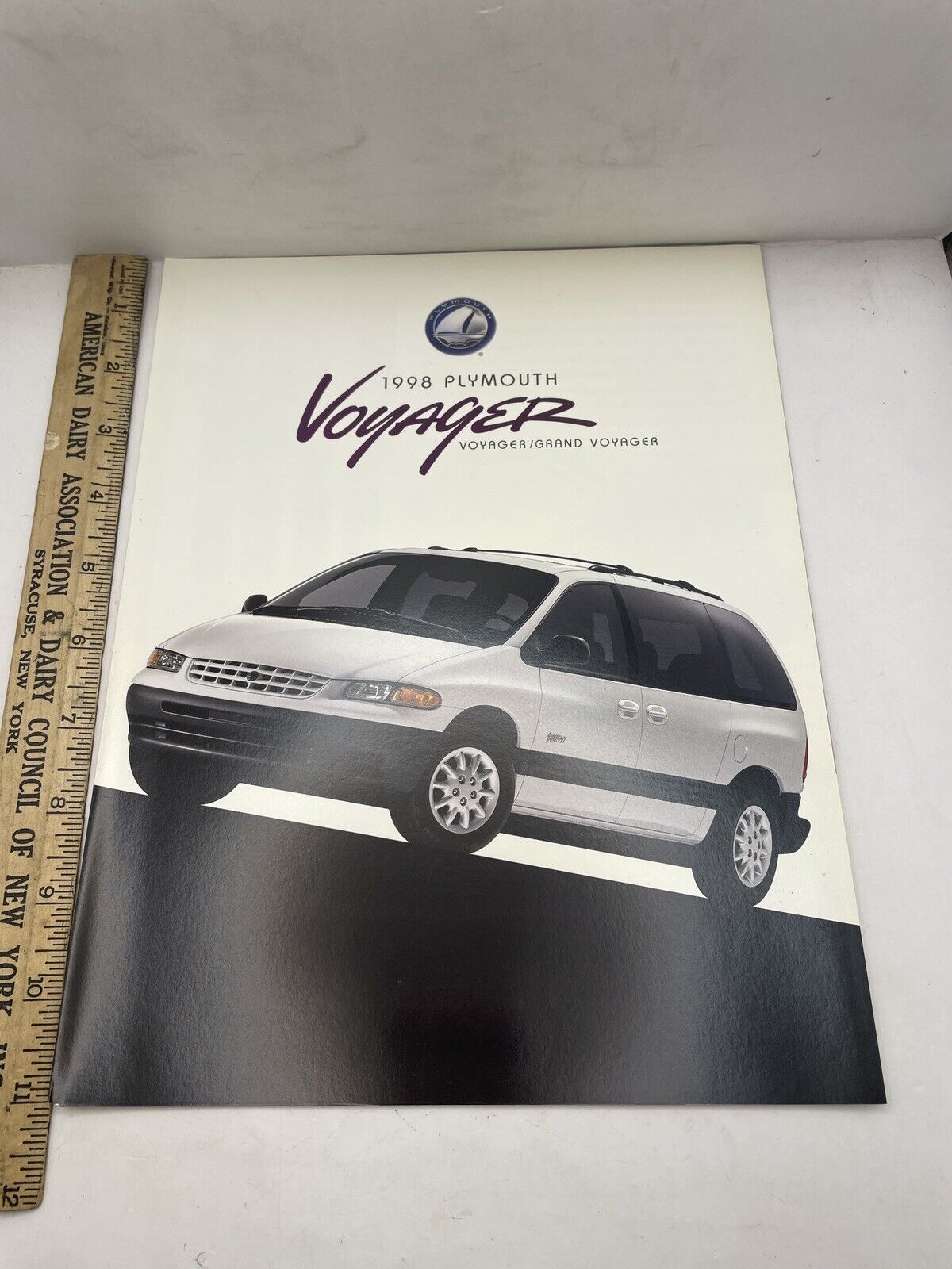 NOS 1998 Plymouth Voyager Grand Voyager ￼Dealership Brochure GAB7