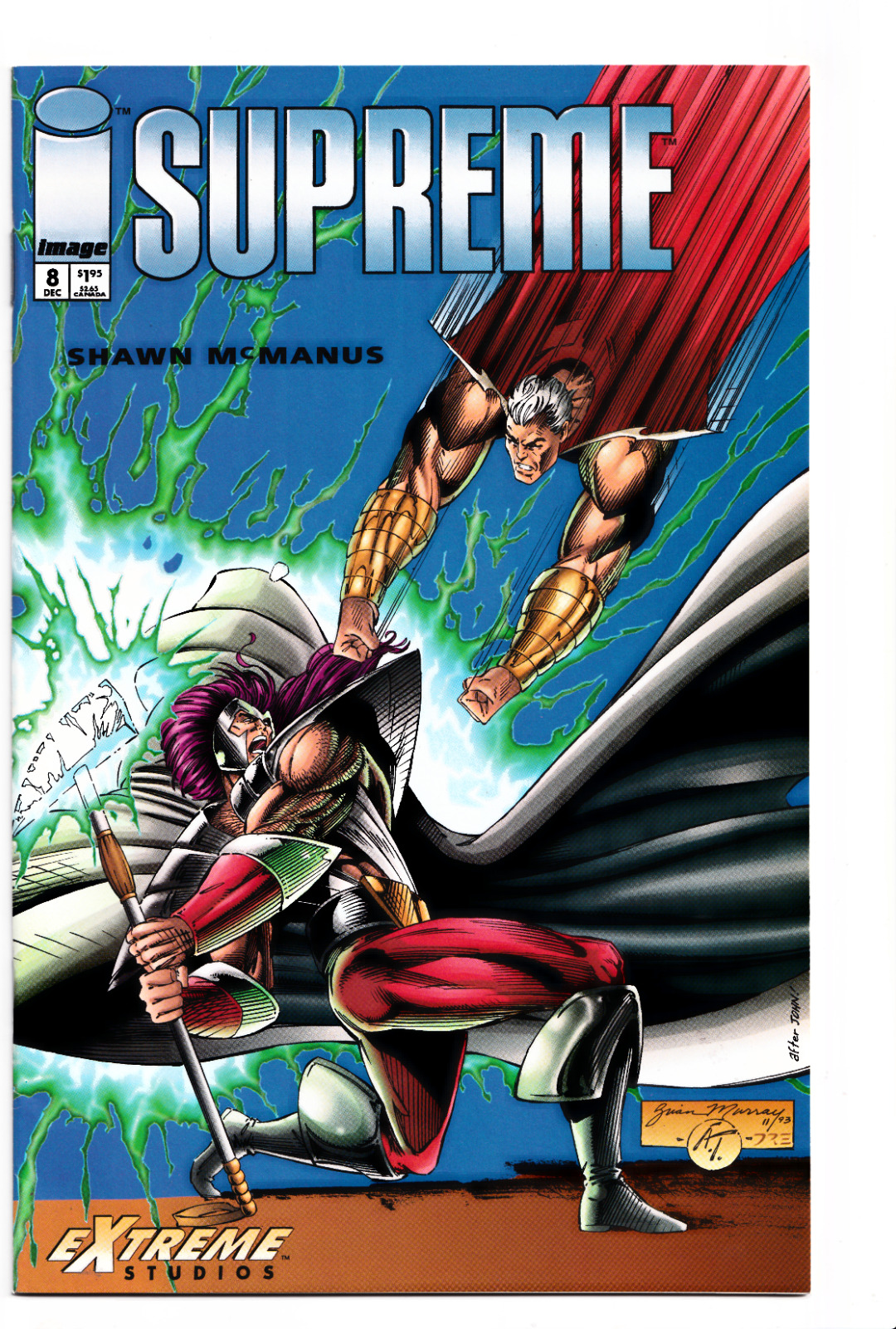 Supreme #8 1993 Image Comics