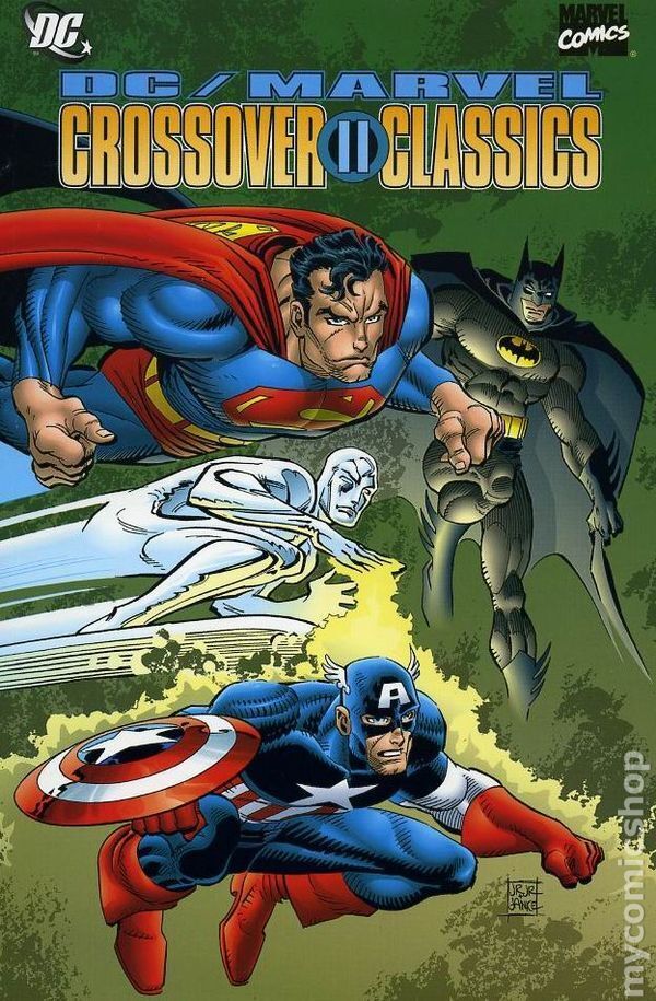Crossover Classics The Marvel/DC Collection TPB 2-1ST FN 1995 Stock Image