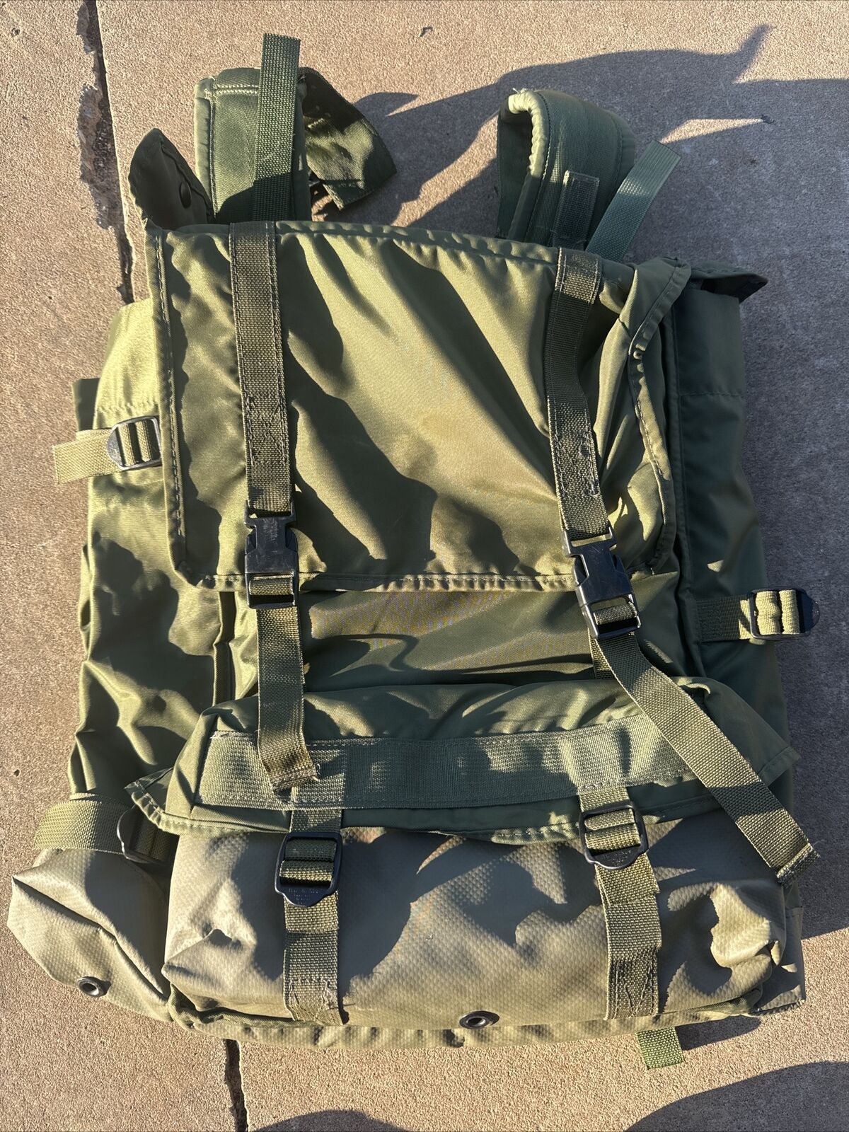 Falcon Harris Olive Green Military Radio Backpack
