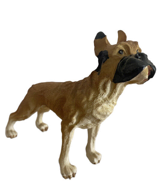 Vintage Boxer Dog Figurine - Approx. 6” Long