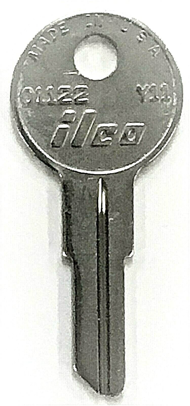 1 1930's Auburn Y11  01122 Key Blank For Various Locks Keys Blanks