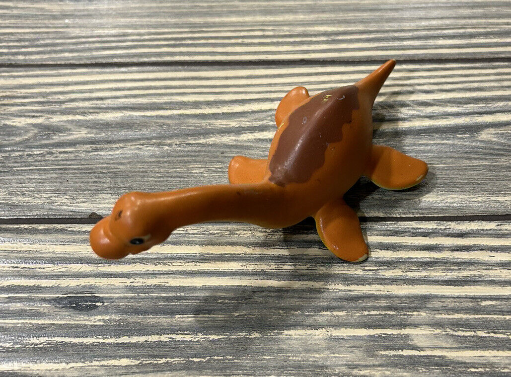 2012 Elasmosaurus Orange Yellow Dinosaur Toy Figure Soft 6”