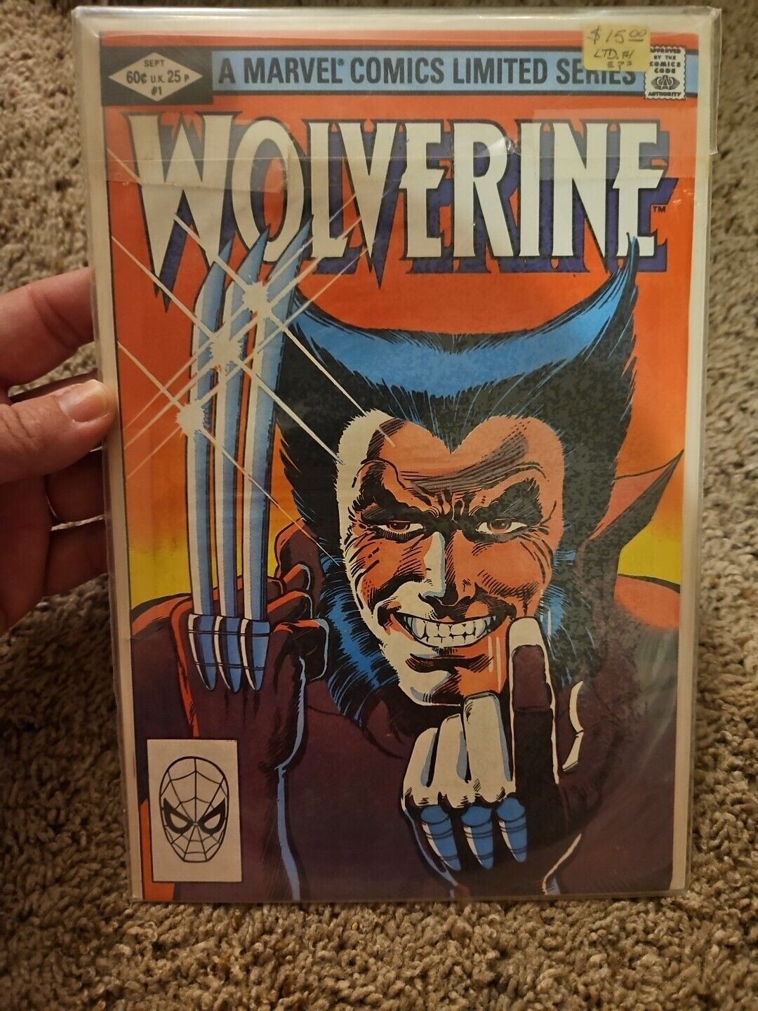 Wolverine Limited Series #1 Marvel Comic KEY 1st Solo Series