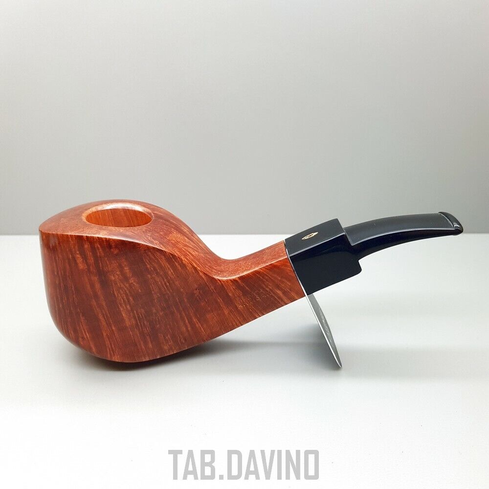 Savinelli Pipe Artisan Smooth Brown Light 0 1/4in 0027 Handmade IN Italy