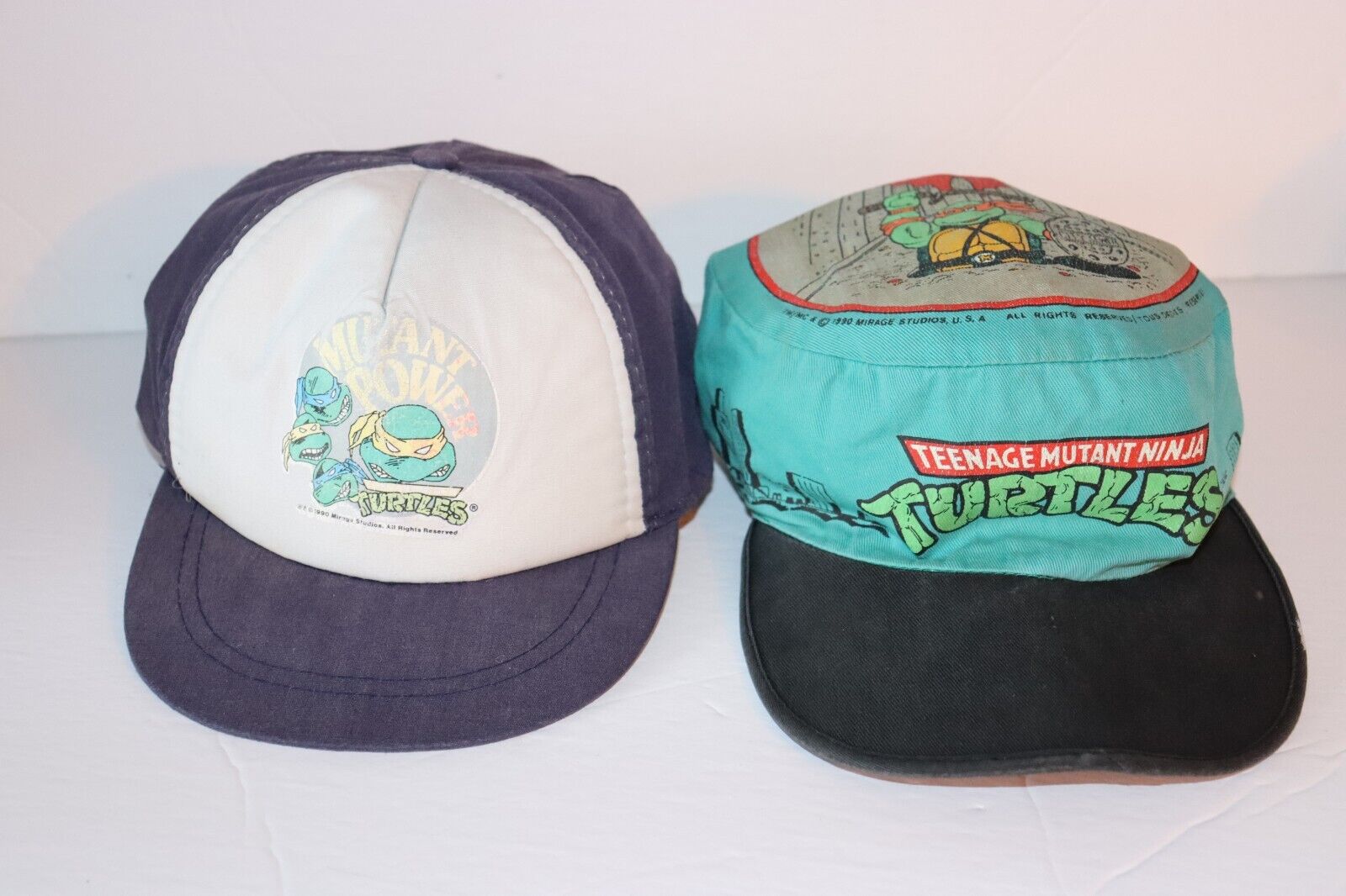 Vintage Teenage Mutant Ninja Turtles Kids Children\'s Hat Ball Cap Snapback Lot