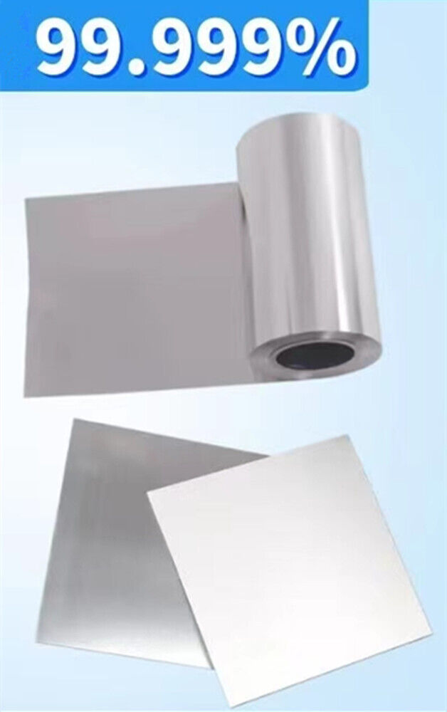 High Purity Zinc Foil Zn≥99.999% Zinc Sheet Metal Plate for Scientific Research