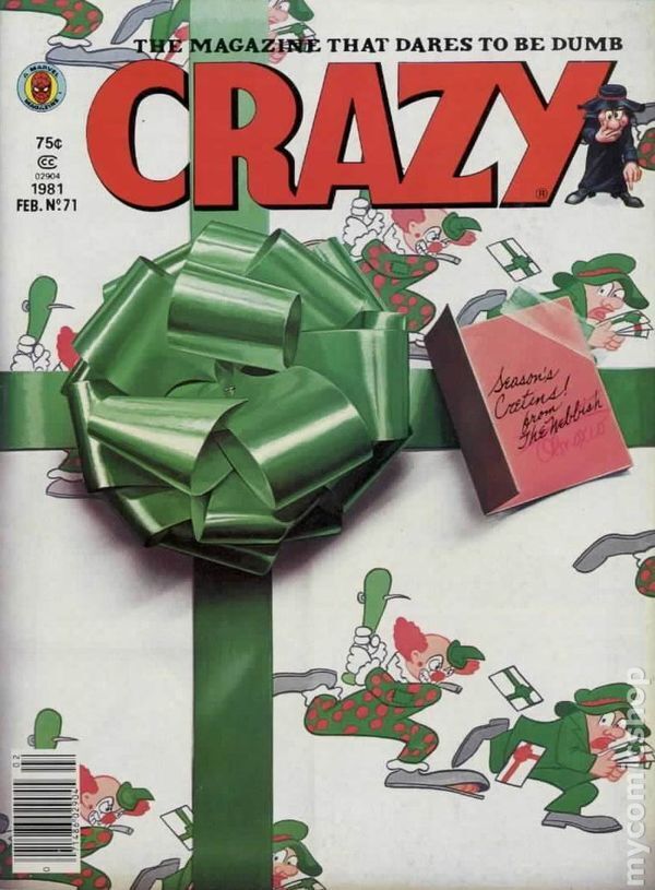 Crazy Magazine #71 FN 6.0 1981 Stock Image