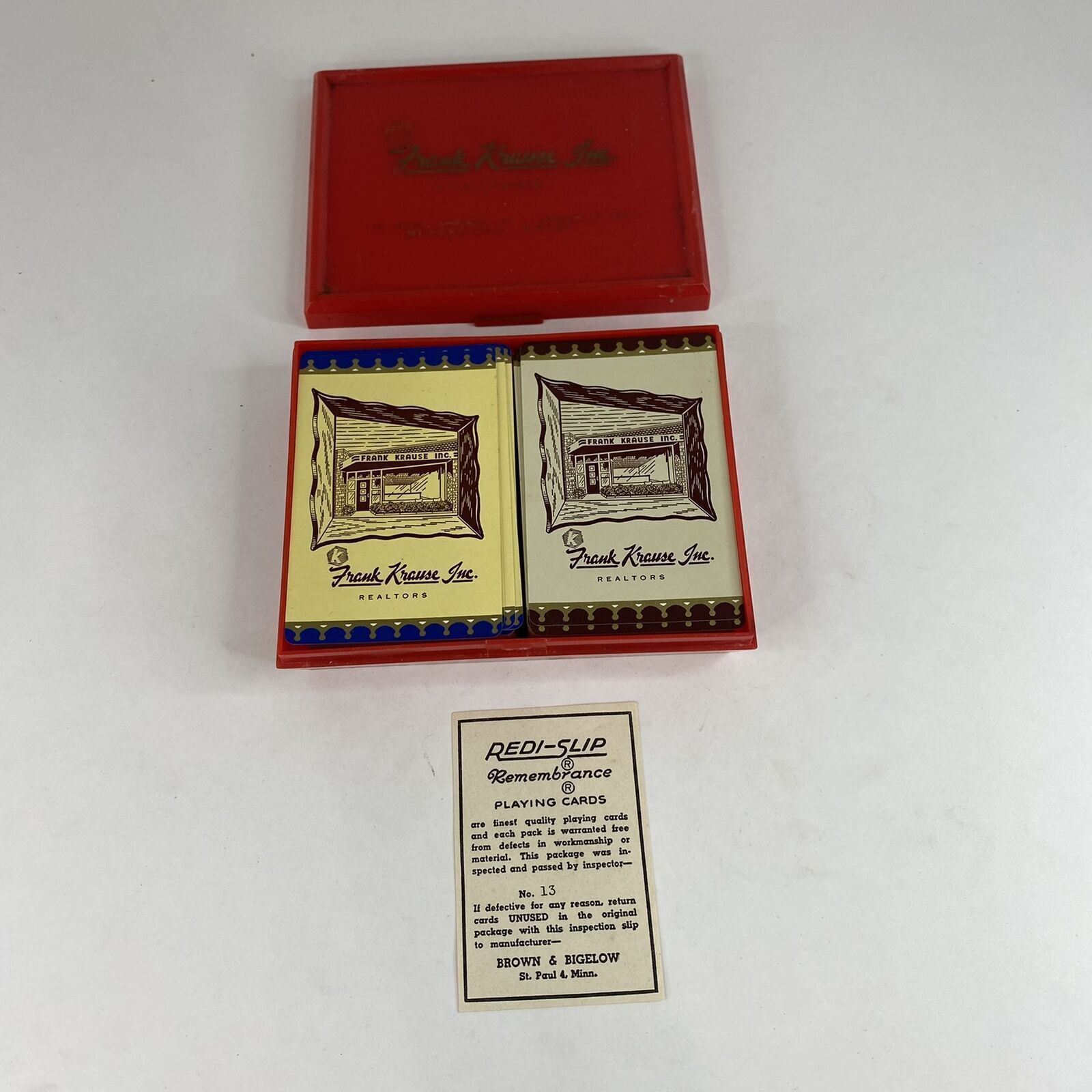 VTG Redi-Slip Remembrance Playing Cards in a Box