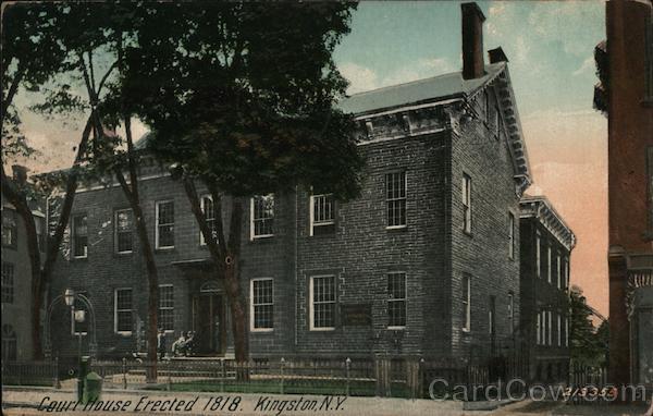 1911 Kingston,NY Court House Erected 1818 Ulster County New York Postcard