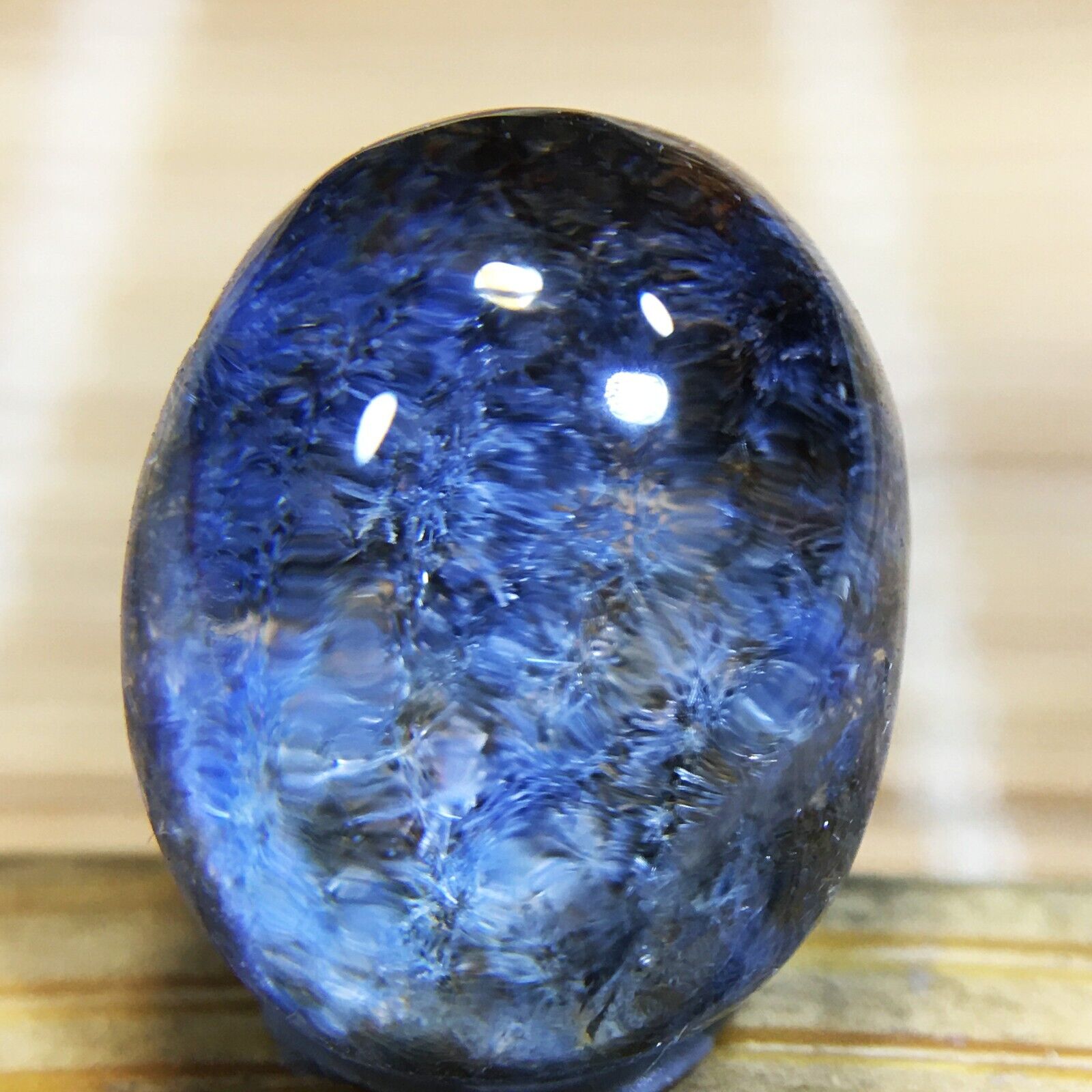 3.3Ct Very Rare NATURAL Beautiful Blue Dumortierite Quartz Crystal Pendant