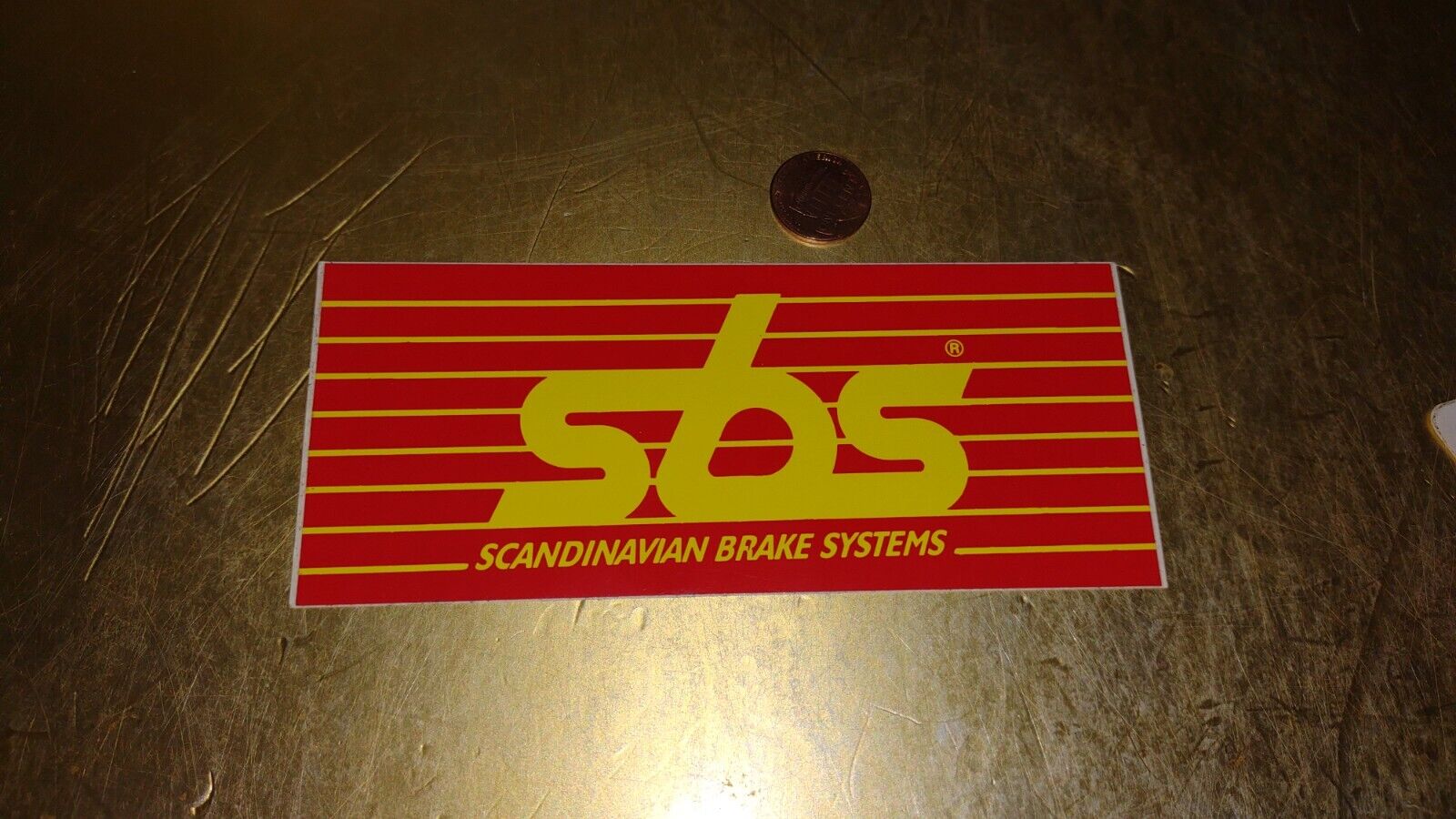 SBS Sticker / Decal   ORIGINAL OLD STOCK