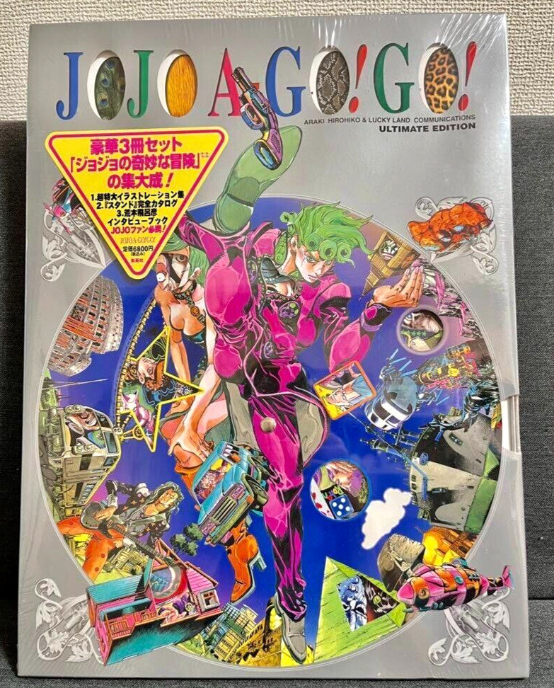 NEW JoJo A-Go Go JoJo's Bizarre Adventure HIROHIKO ARAKI Art Book From Japan
