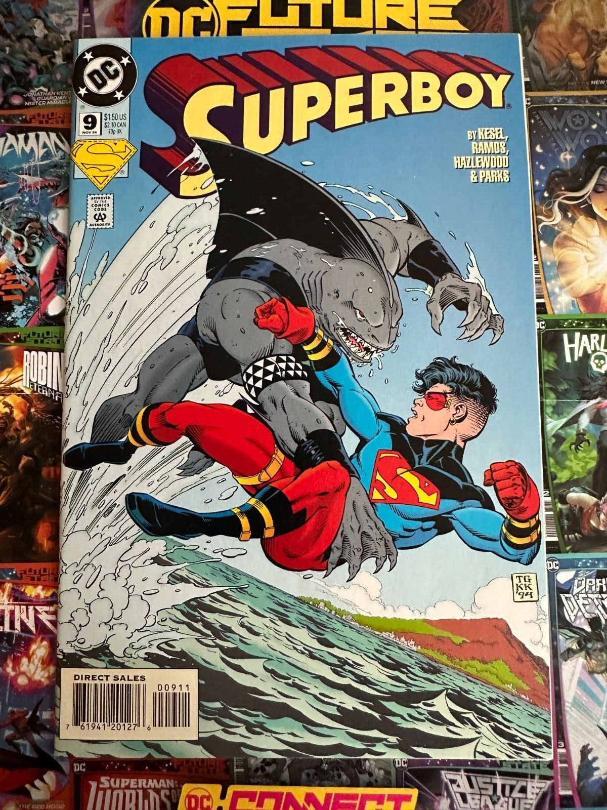 Superboy 9 Vol 3 VF/NM Minor Key DC Comics 1994