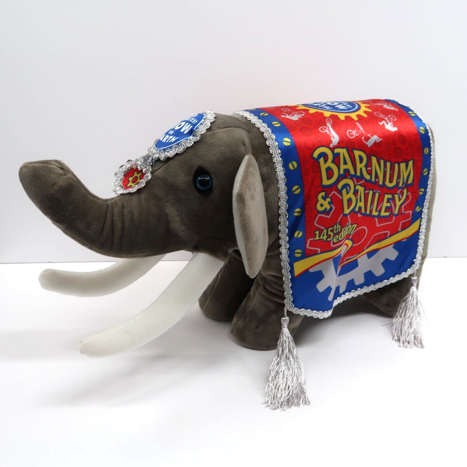 Ringling Bros and Barnum & Bailey Circus Elephant Stuffed Plush 145th Edition