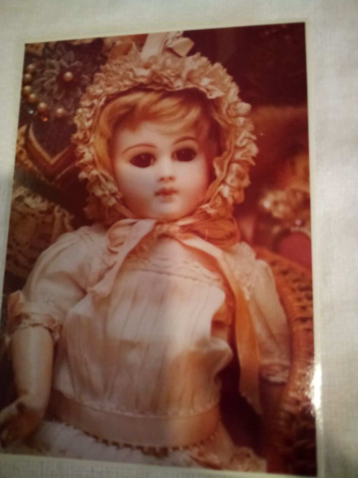 Helen Nolan Vintage Post Card - Portrait Jumeau Doll