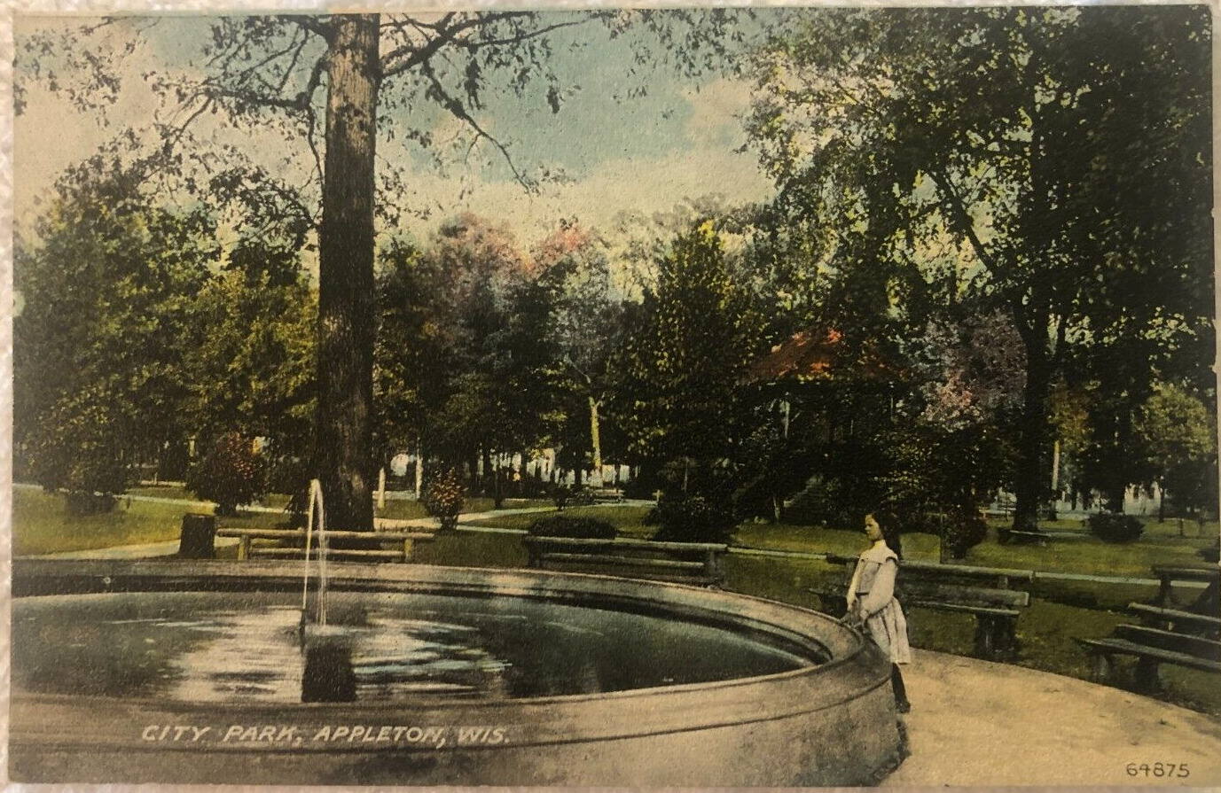 APPLETON WI – City Park - Early 1900s