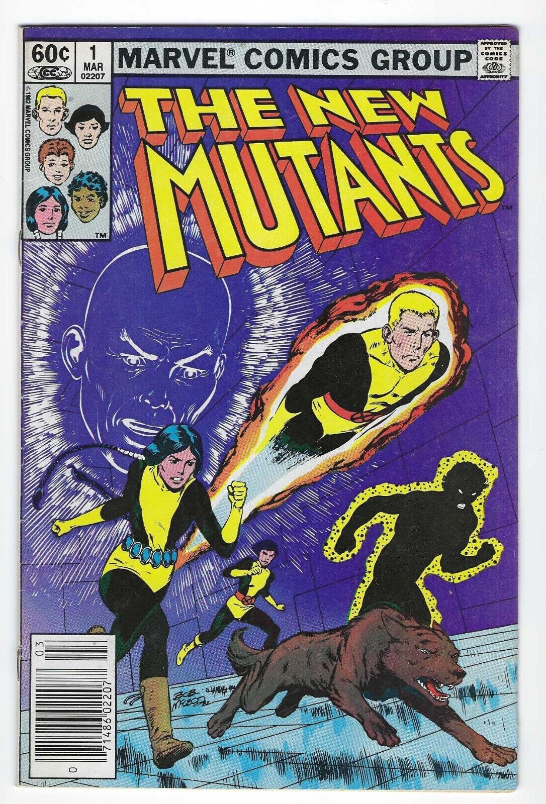 NEW MUTANTS #1 (Marvel, 1983) VG-F Claremont - NEWSSTAND