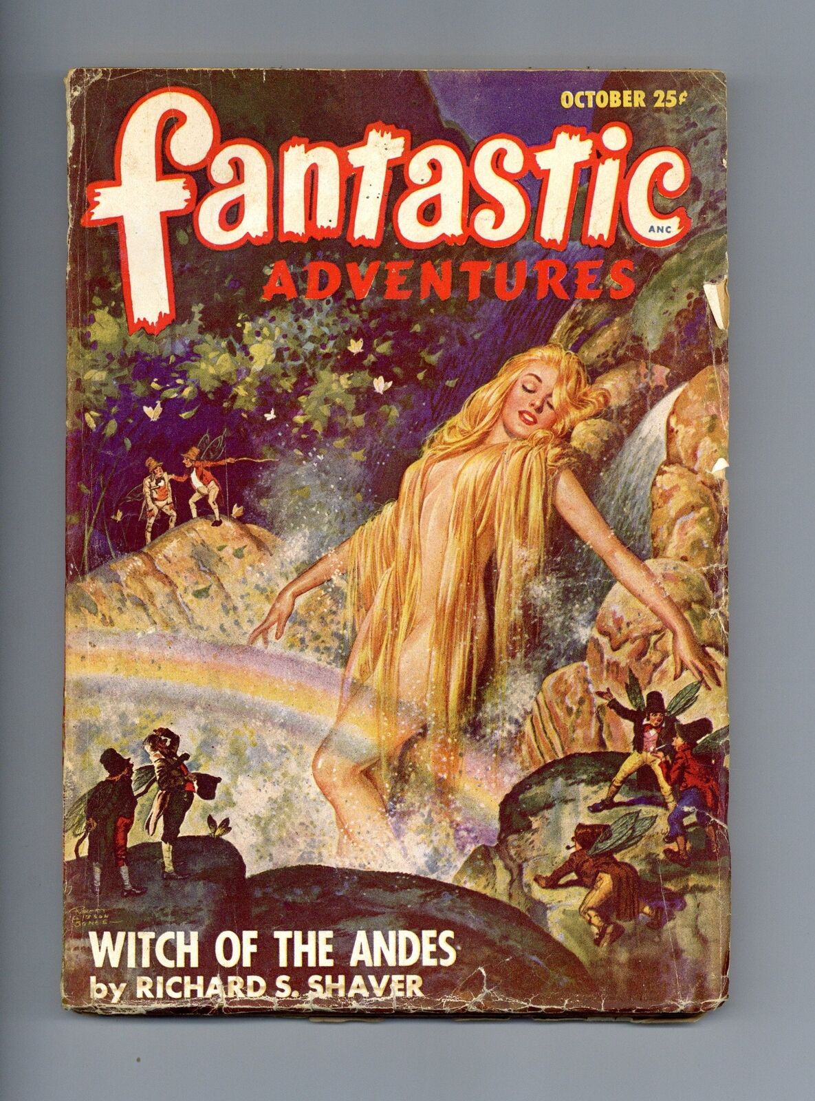 Fantastic Adventures Pulp / Magazine Oct 1947 Vol. 9 #6 VG