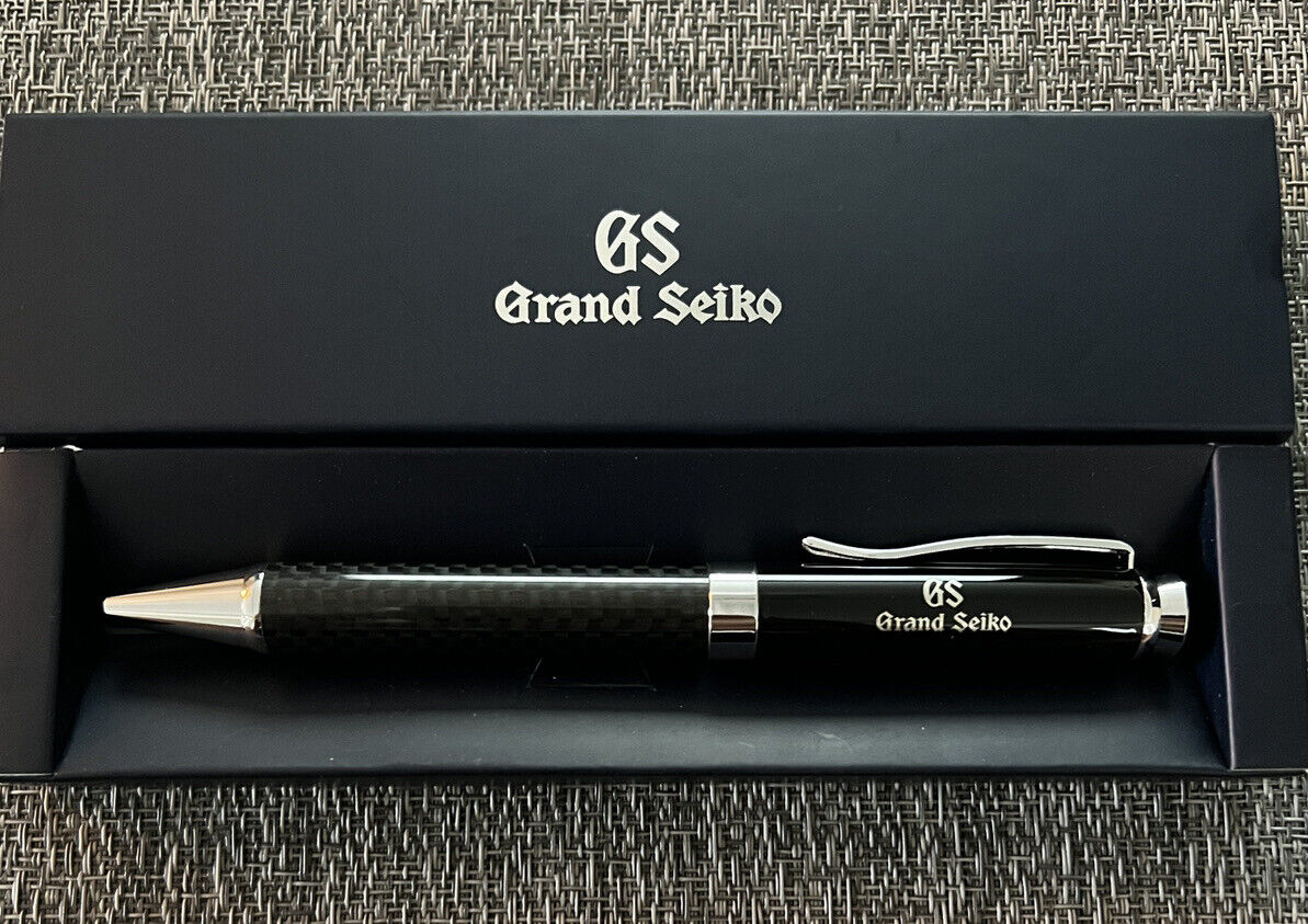 New Grand Seiko Carbon Ballpoint Pen from Japan Ball Point