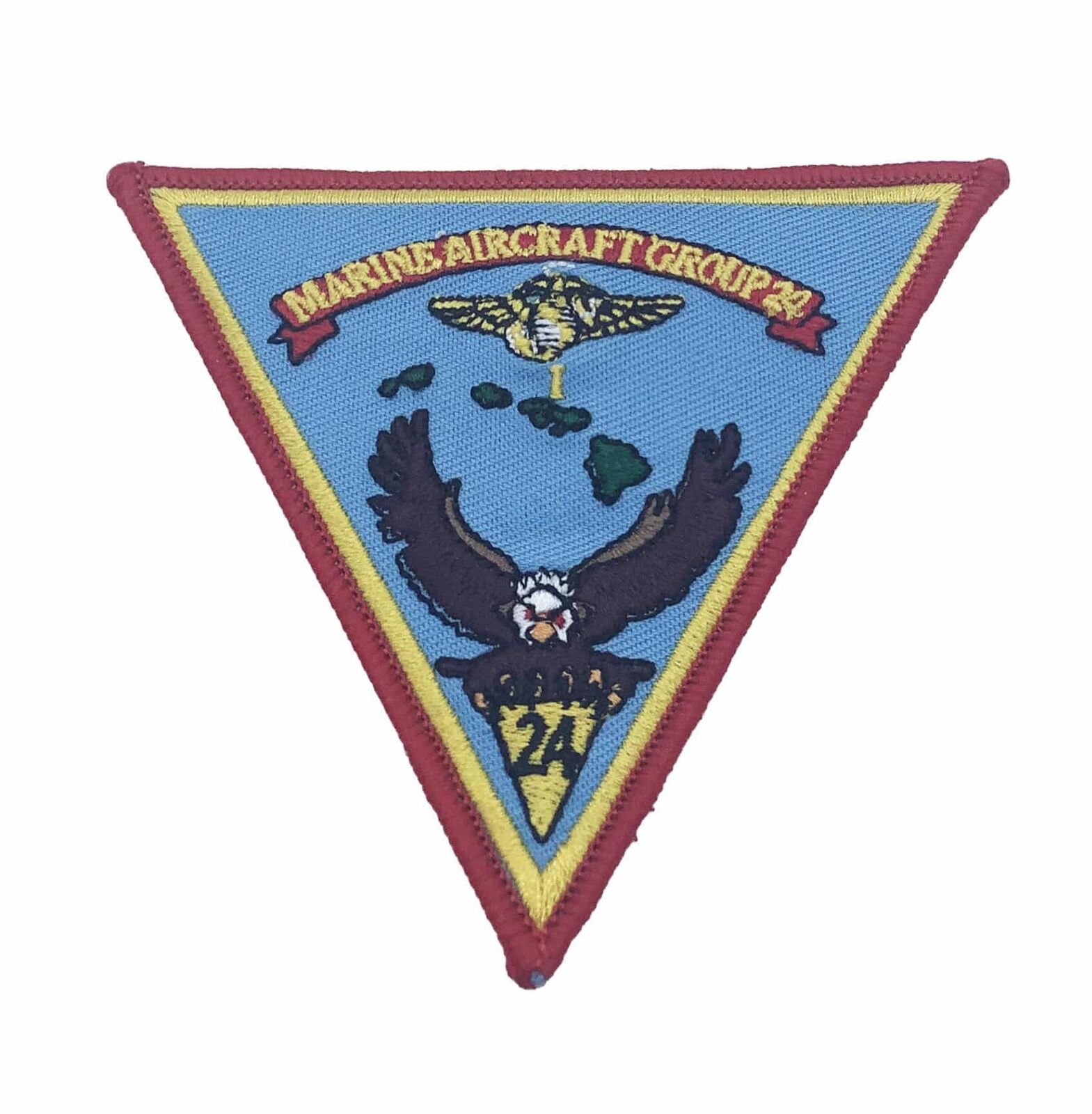 Marine Aircraft Group MAG 24 Patch- Plastic Backing