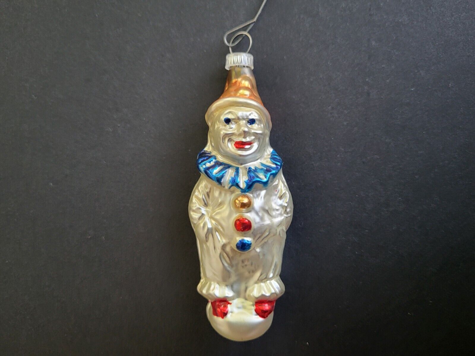 Vintage West Germany Christmas Tree Ornament Clown