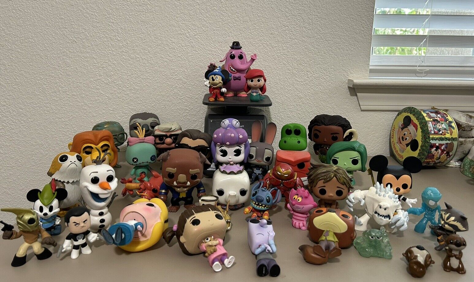 Huge Lot of 40 Funko Pop +  etc Disney Pixar Marvel Loose NIB