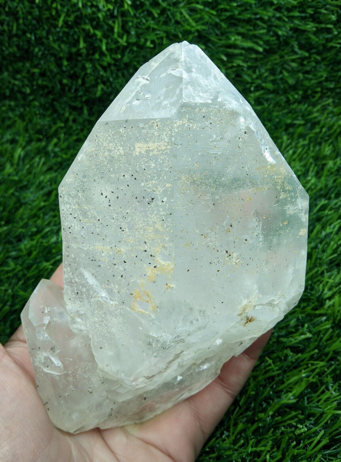 Anatase on Quartz Large Crystal From Balochistan Pakistan