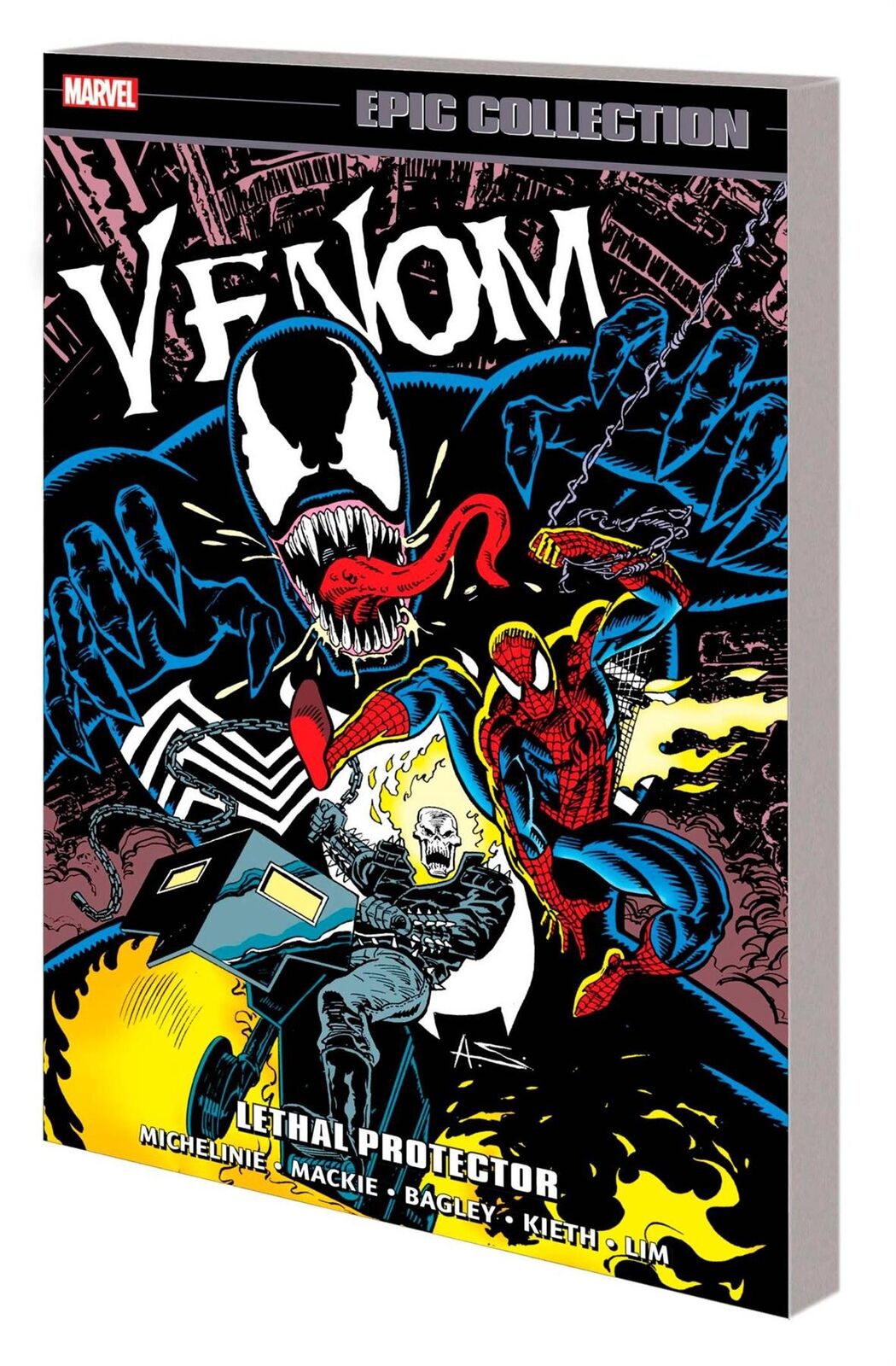 Venom Epic Collection Tp Lethal Protector Marvel Comic Book