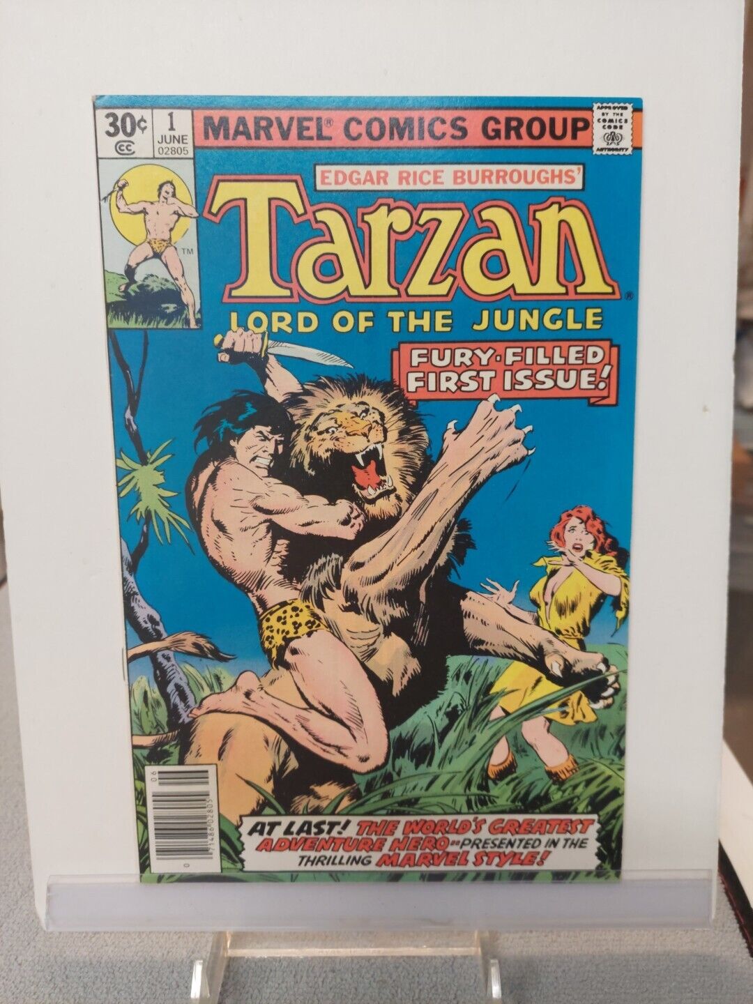 Tarzan Lord Of The Jungle  # 1         Marvel Comics  1977                (F431)
