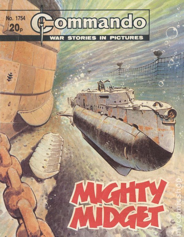 Commando War Stories in Pictures #1754 VF 8.0 1983 Stock Image