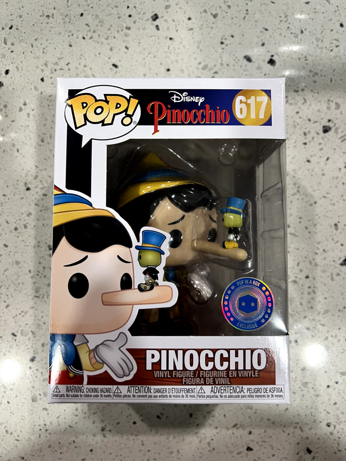 Funko Pop Pinocchio 617 - Pop In A Box Exclusive