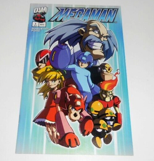 Mega Man #1 2003 Dreamwave 1st Appearance of Mega Man Comic Book