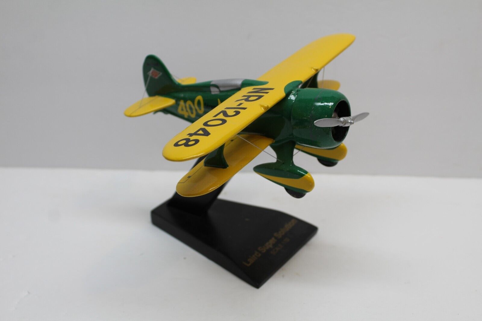 Curt Laird Super Solution  1/32 Scale Airplane w/stand