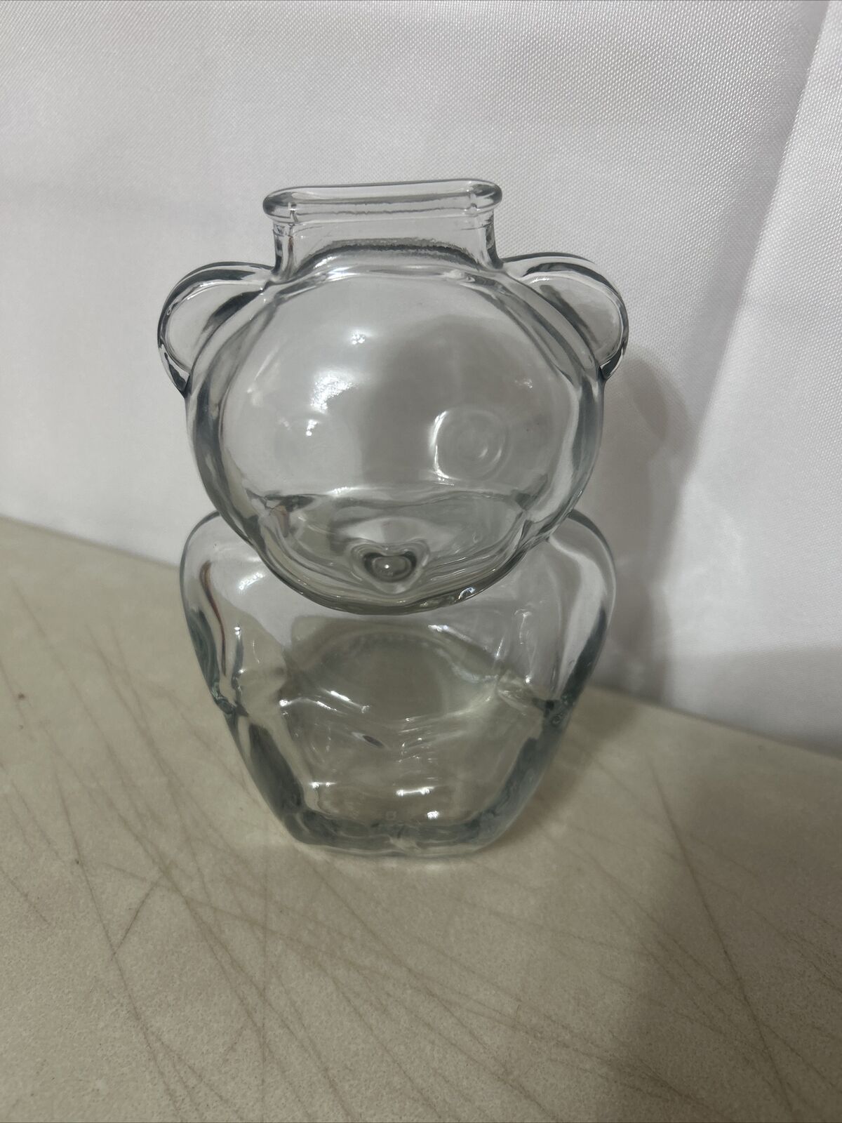 Vintage Glass Teddy Bear Piggy Bank, 6\