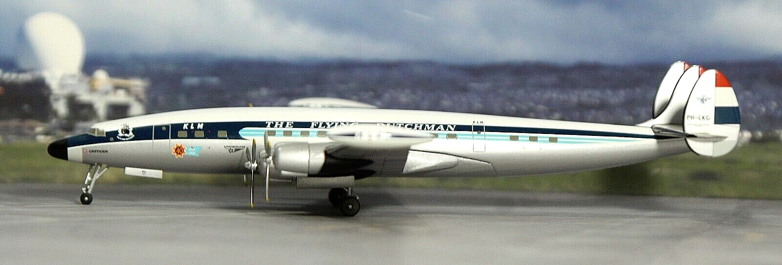 Hogan Wings  Lockheed L1049G Constellation  KLM Airlines  1:200 EXTREMELY RARE